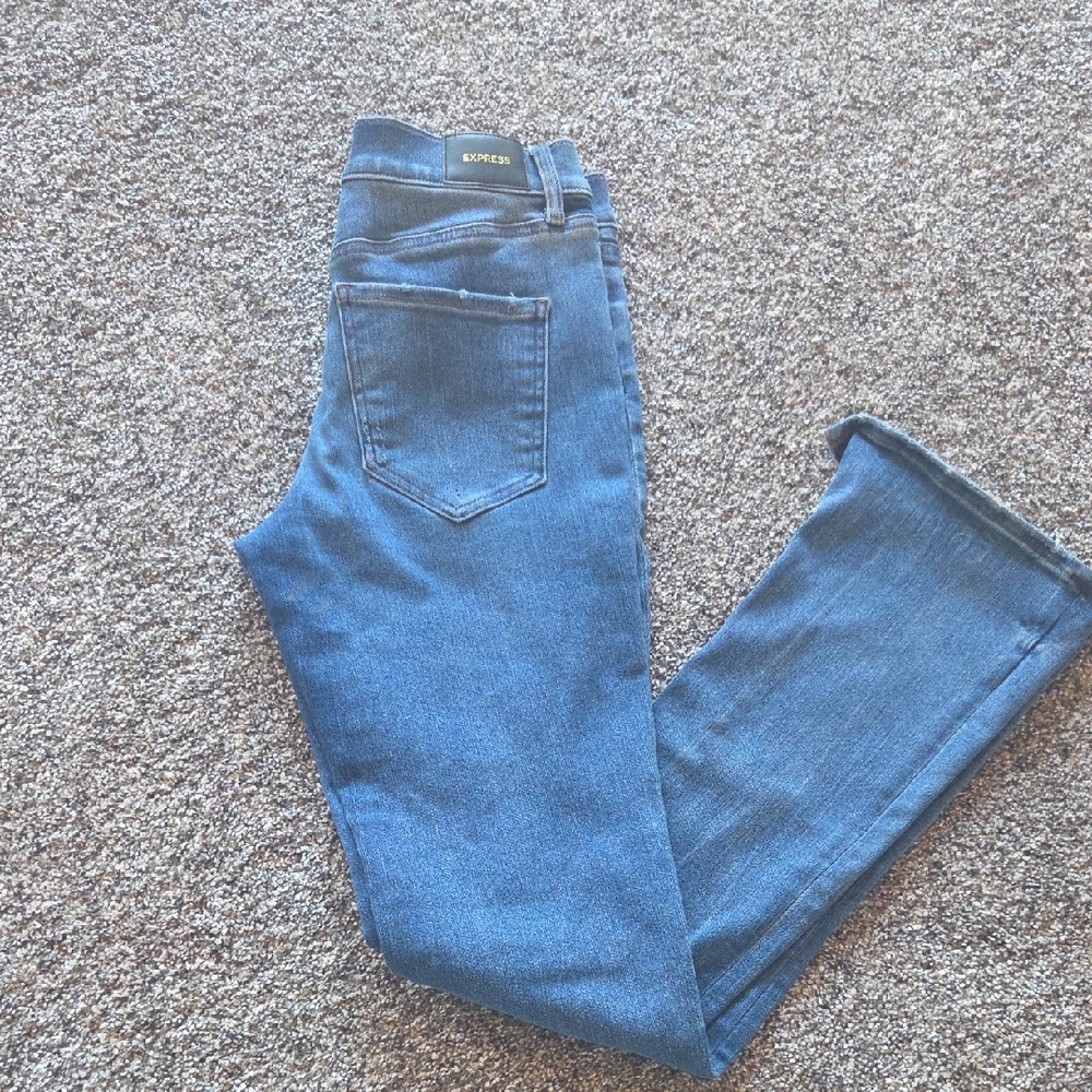 Express Women's Classic Blue Jeans